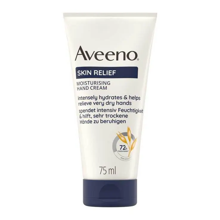 Geld-Zurück-Garantie Aveeno Skin Relief Handcreme, 75 ml