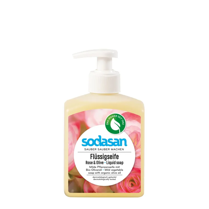 Jetzt Kaufen sodasan Flüssigseife Rose & Olive 6 x 300ml
