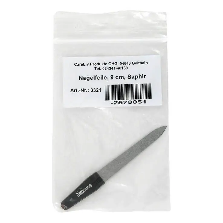 Nagelfeile Saphir 9 cm, 1 St Ausverkauf