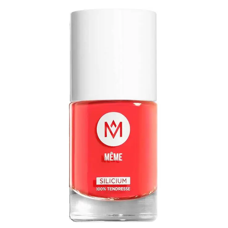 Meme Nagellack mit Silicium koralle 04, 10 ml Begrenztes Angebot