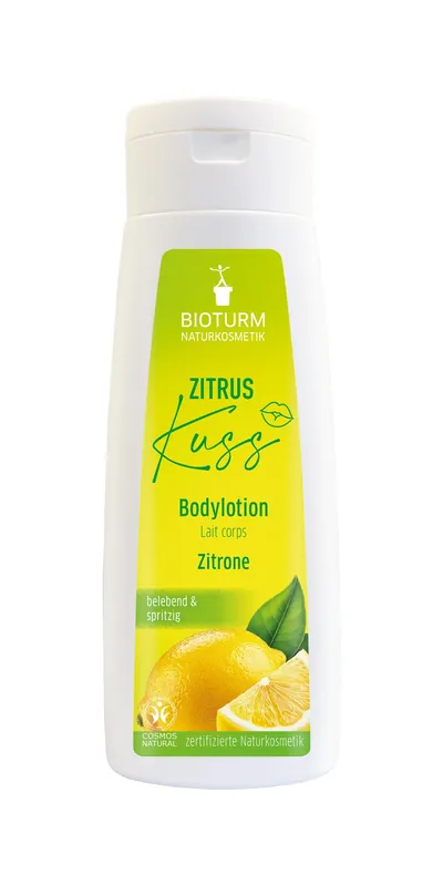 BIOTURM Zitrus-Kuss – Bodylotion Zitrone 6 x 200ml Hochwertig