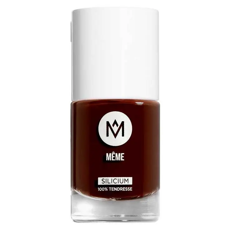Meme Nagellack mit Silicium schokobraun 10, 10 ml Markenware