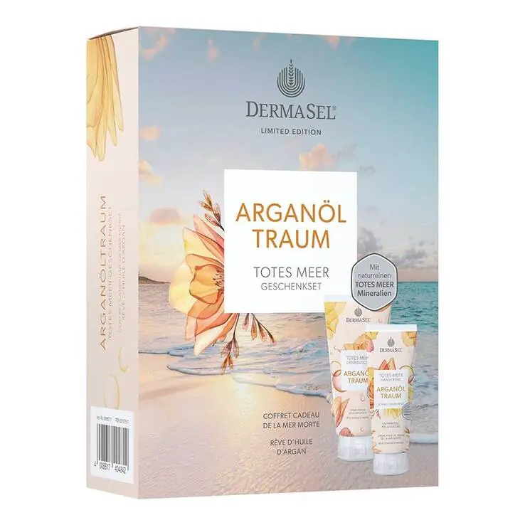Angebot Dermasel Totes Meer Gesch.Set Arganöl Traum lim.Ed, 1 St