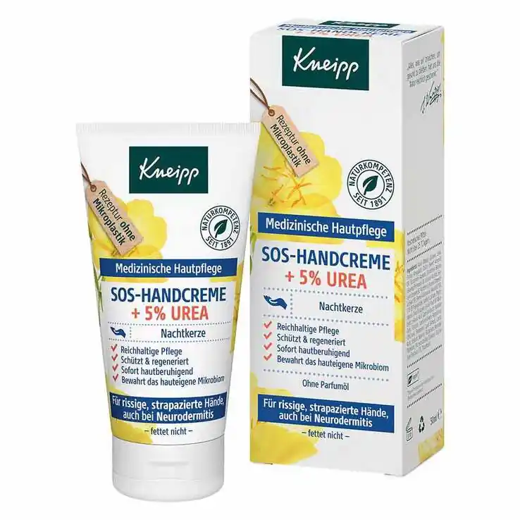 Kneipp SOS-Handcreme + 5% Urea Nachtkerze, 50 ml Mengenrabatt