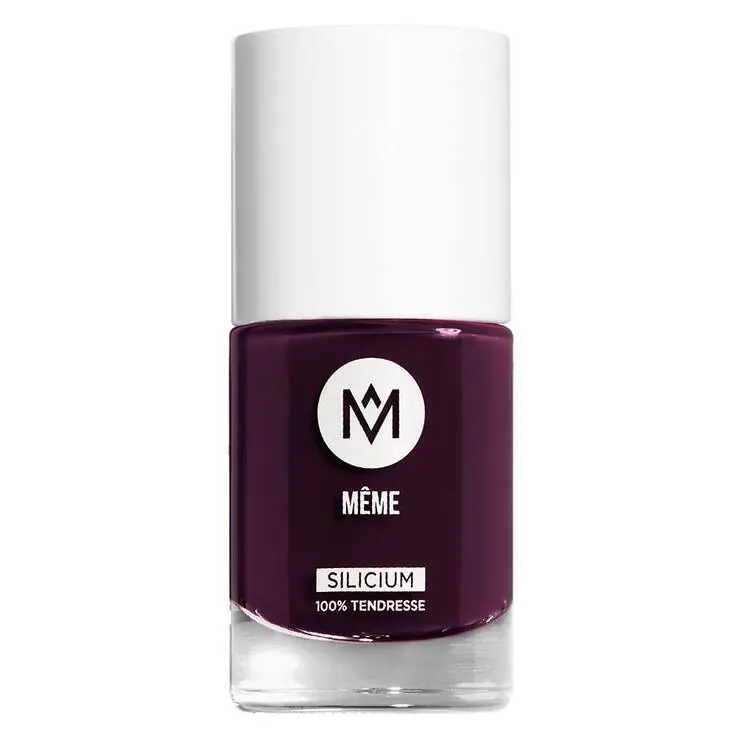Sichere Zahlung Meme Nagellack mit Silicium aubergine 08, 10 ml