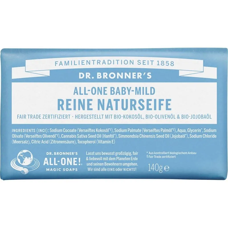 Ab Werk Dr. Bronner’s Feste Seifen