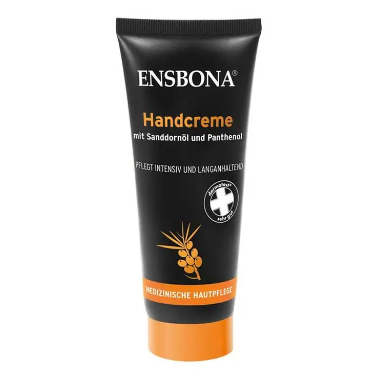 Ensbona Handcreme mit Sanddornöl und Panthenol, 30 ml Geld-Zurück-Garantie