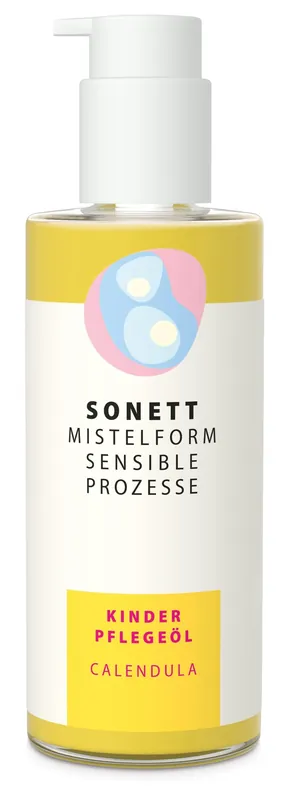 SONETT MISTELFORM. SENSIBLE PROZESSE Kinder-Pflegeöl Calendula 6 x 145ml Aktuell