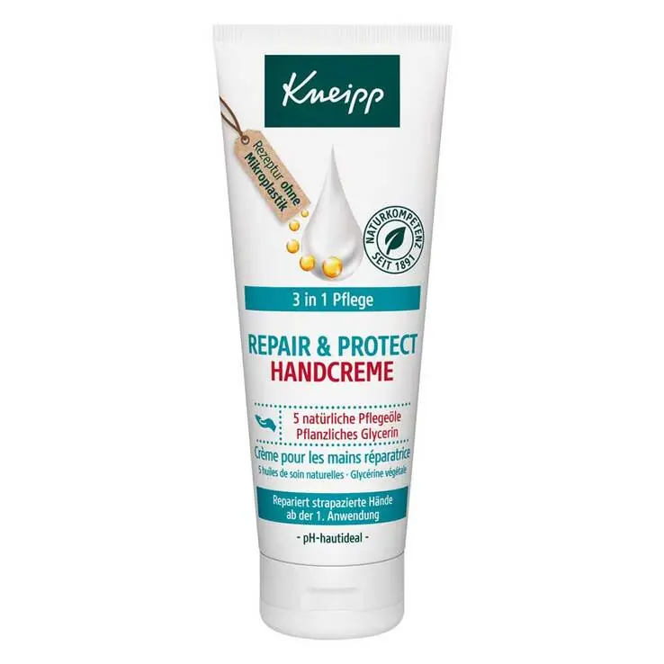 Neue Kollektion Kneipp 3in1 Pflege Repair & Protect Handcreme, 75 ml