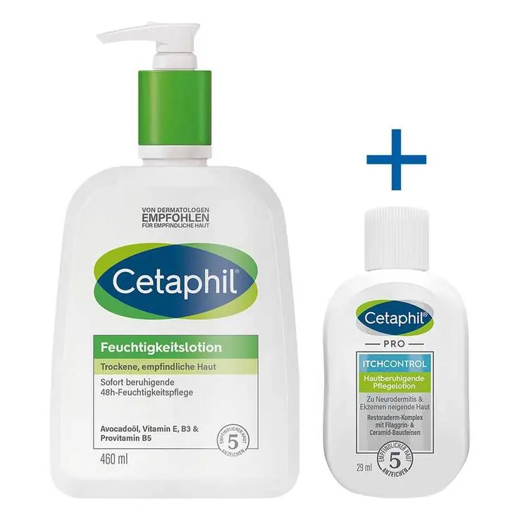 Cetaphil Feuchtigkeitslotion für trockene, empfindliche Haut, 460 ml Neue Ware
