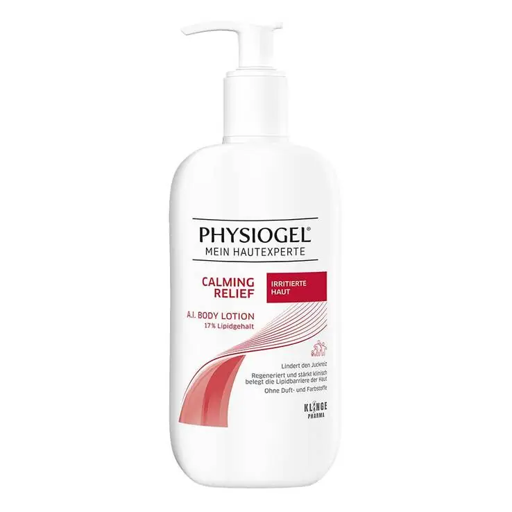 Nur Heute Physiogel Calming Relief A.I. Body Lotion für irritierte Haut, 400 ml