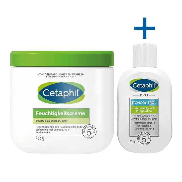 Cetaphil Feuchtigkeitscreme für trockene, empfindliche Haut, 456 ml Preisreduziert