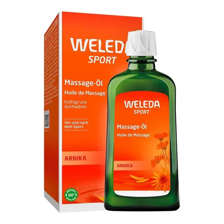 Weleda Sport Massage-Öl Arnika, 200 ml Preiswert