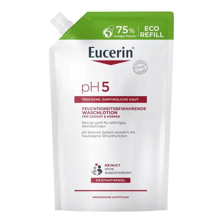 Mengenrabatt Eucerin pH5 Waschlotion empfindliche Haut, 750 ml