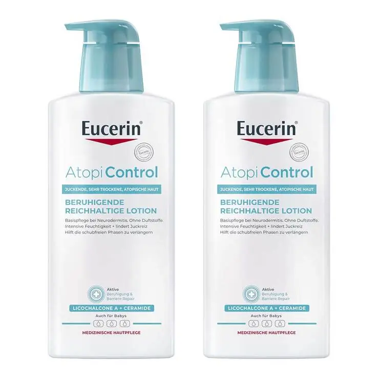 Top-Preis Eucerin AtopiControl Lotion, 2×400 ml