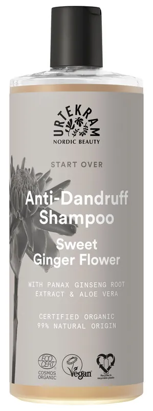 Heißes Angebot Urtekram Sweet Ginger Flower Anti-Dandruff Shampoo 500ml