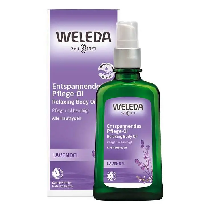 Weleda Lavendel entspannendes Pflege-Öl, 100 ml Billig
