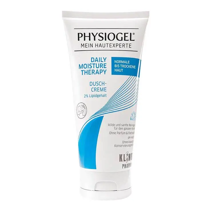 Original Physiogel Daily Moisture Therapy Dusch Creme für normale bis trockene Haut, 150 ml