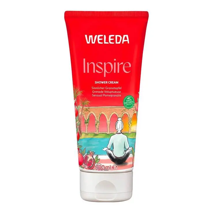 Weleda Inspire Shower Cream Granatapfel, 200 ml Heute Kaufen
