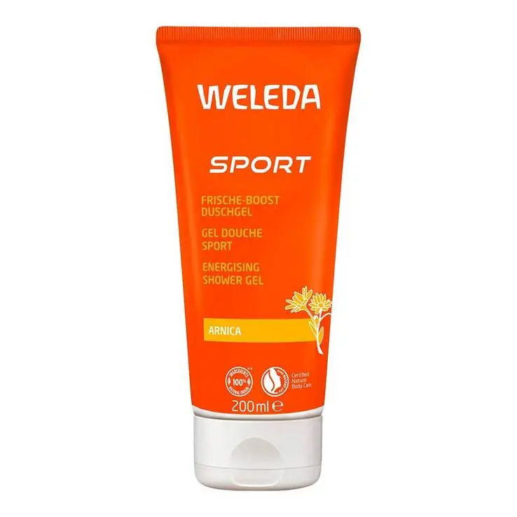 Weleda Sport Shower Gel Arnika, 200 ml Preisreduziert