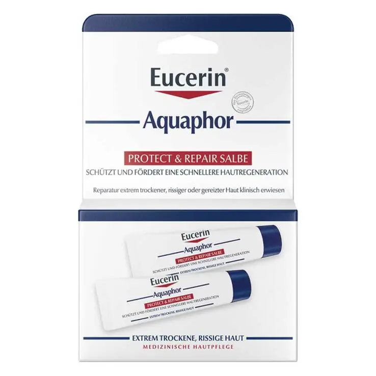 Eucerin Aquaphor Protect & Repair Salbe, 2X10 ml Original