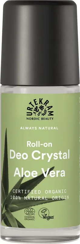 Finale Aktion Urtekram Aloe Vera Roll-on Deo Crystal 6 x 50ml