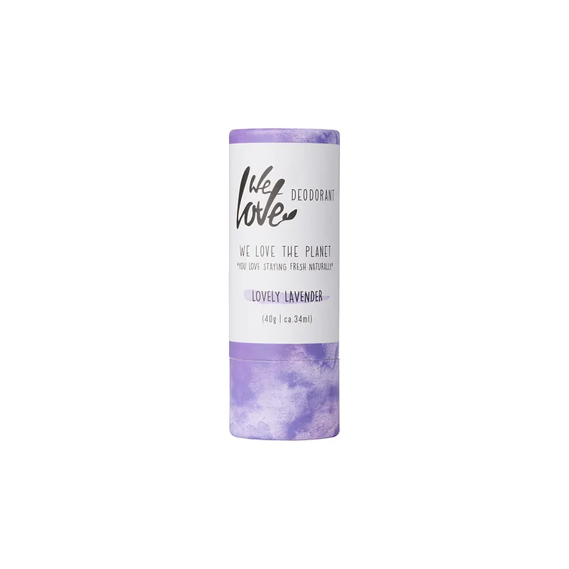 Weltweiter Versand We Love The Planet – natürlicher Deo-Stick – Lovely Lavender 6 x 40g