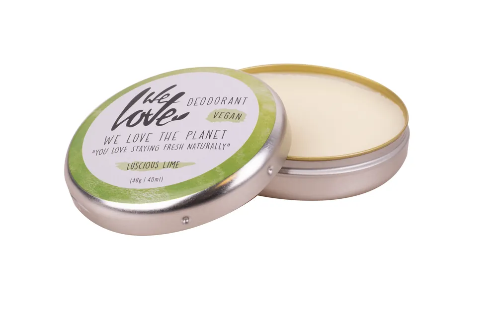 We Love The Planet – Natürliche Deocreme Luscious Lime (vegan) 6 x 48g Sichere Zahlung