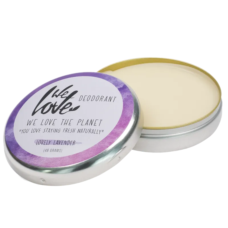 Premium We Love The Planet – Natürliche Deocreme – Lovely Lavender 6 x 48g
