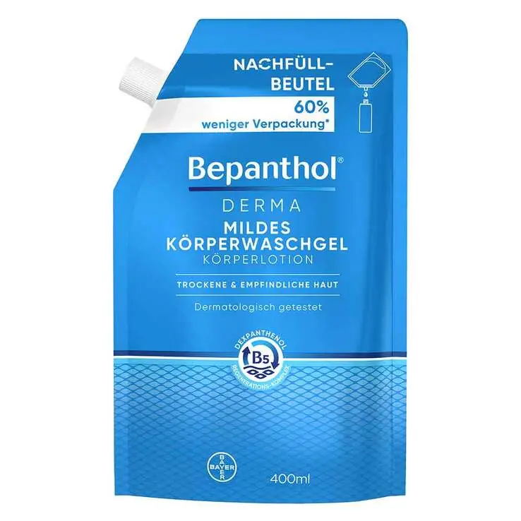 Bepanthol Derma mildes Körperwaschgel, 1X400 ml Neu
