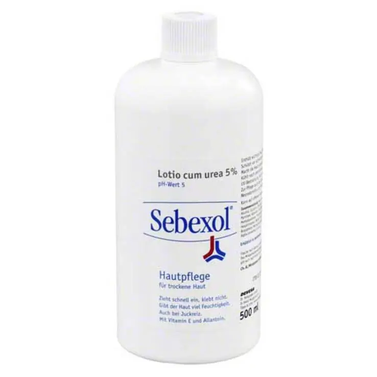 Sebexol Lotio cum urea 5%, 500 ml Solange Der Vorrat Reicht
