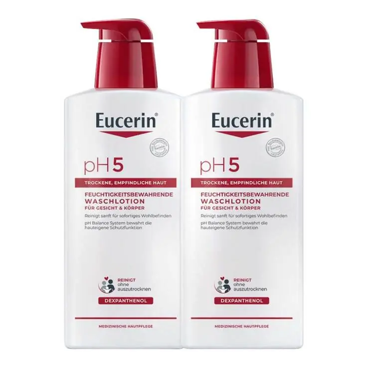 Eucerin pH5 Waschlotion empfindliche Haut , 2X400 ml Direktkauf