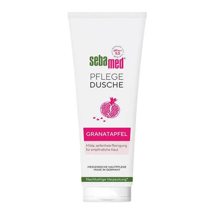Sebamed Pflege-Dusche mit Granatapfel, 250 ml Handgefertigt