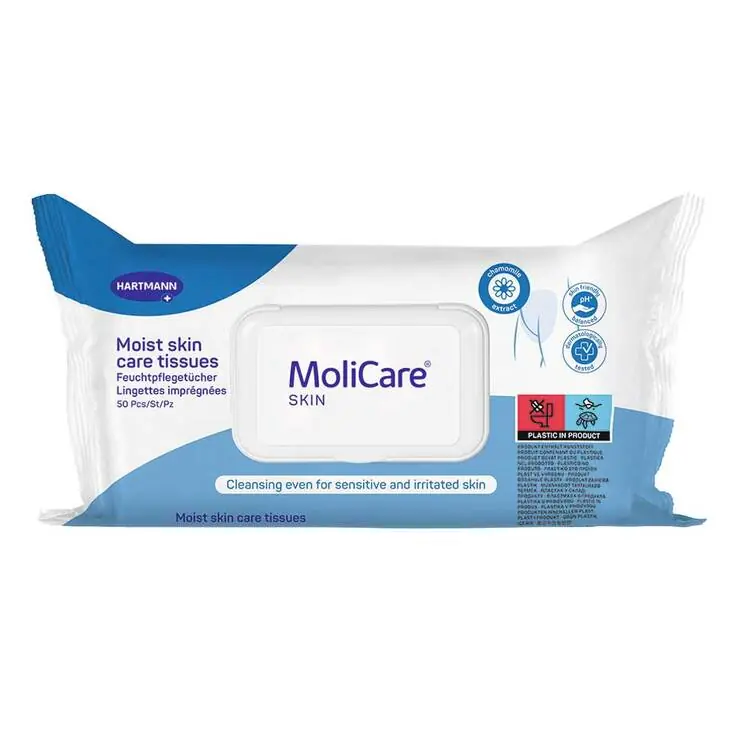 MoliCare® Skin Feuchtpflegetücher, 50 St Preis Gesenkt