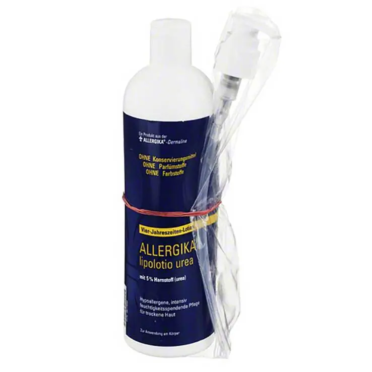 Allergika Lipolotio urea 5%, 500 ml Preiswert