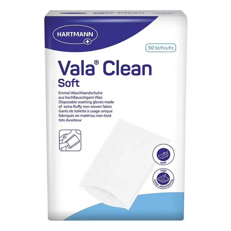 Highlight Vala®Clean soft Einmal-Waschhandschuhe, 50 St