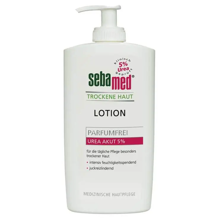 Geld-Zurück-Garantie Sebamed Trockene Haut Parfumfrei Lotion Urea 5%, 400 ml
