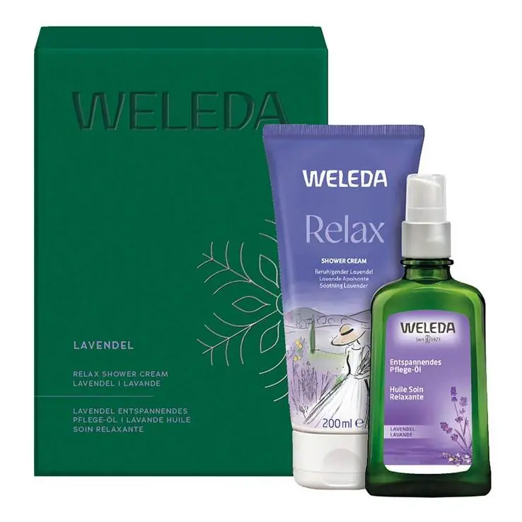 Weleda Geschenkset Lavendel, 1 St Handgefertigt