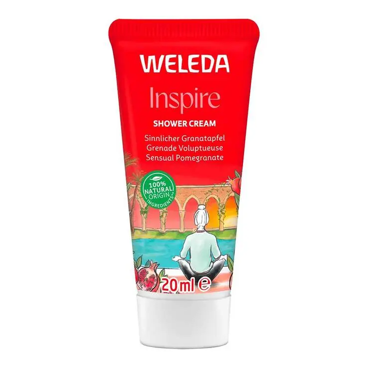 Weleda Inspire Shower Cream Granatapfel , 20 ml Neuheit