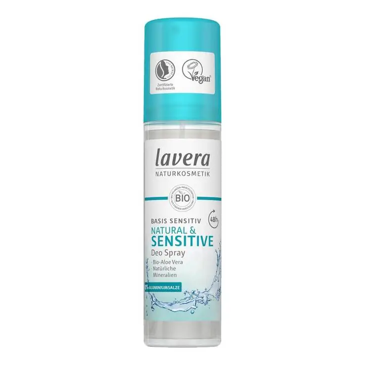 Lavera Deodorant Spray basis sens.natural & sens., 75 ml Markenprodukt