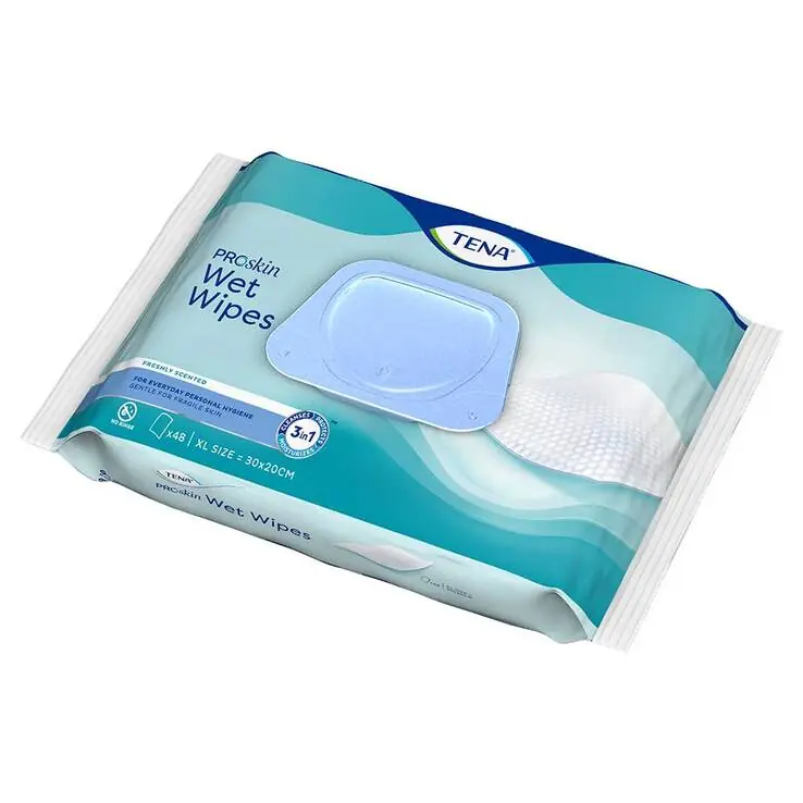 TENA® PROskin Wet Wipes, 48 St Handgefertigt