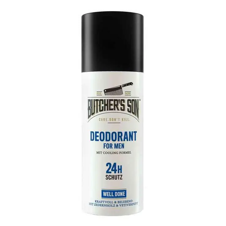 Saisonangebot Butchers Son Deodorant Spray well done, 150 ml