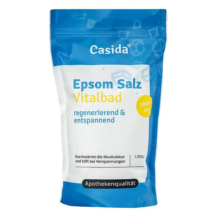 Epsom Salz Vitalbad, 1 kg Geprüft