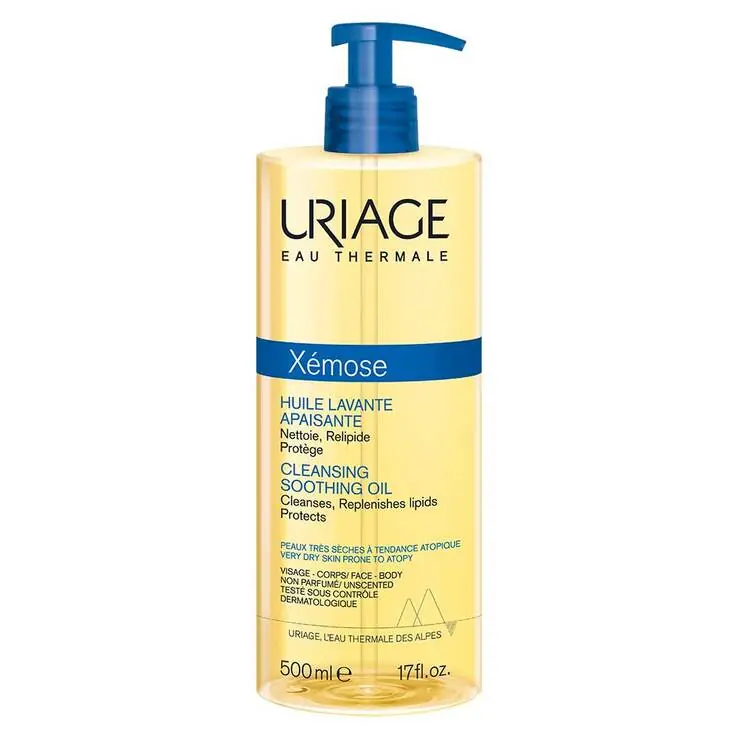 Begrenztes Angebot Uriage Xemose beruhigendes Duschöl seifenfrei, 500 ml