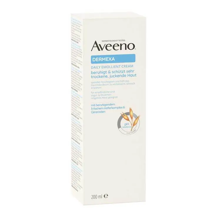 Aveeno Dermexa Emollientien Creme, 200 ml Finale Aktion