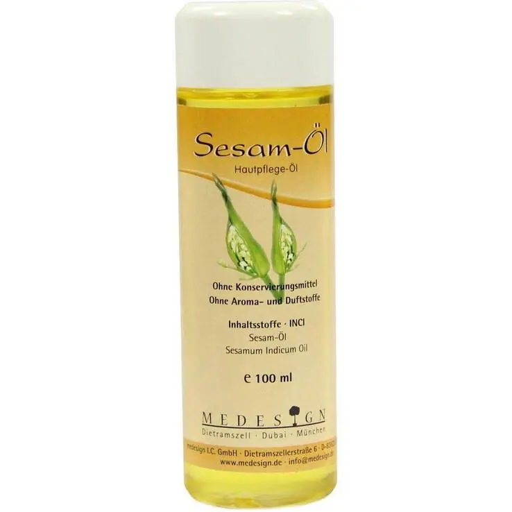 Zertifiziert Sesamöl, 100 ml