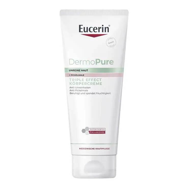 Eucerin Dermopure Triple Effect Bodycream, 200 ml Beliebt