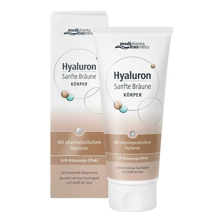 Hyaluron Sanfte Bräune Körperpflege Creme, 200 ml Neu Im Sortiment