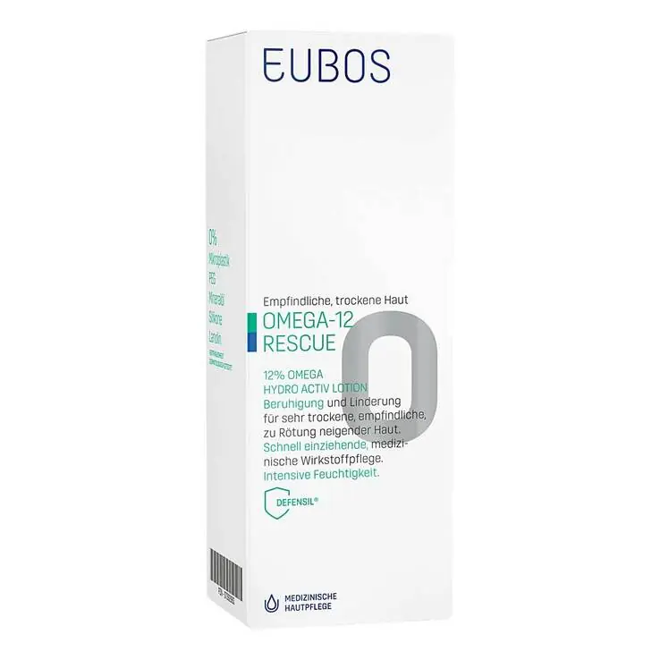 Schnäppchen Eubos Omega-12 Rescue 12 % Omega Hydroactiv Lotion, 200 ml