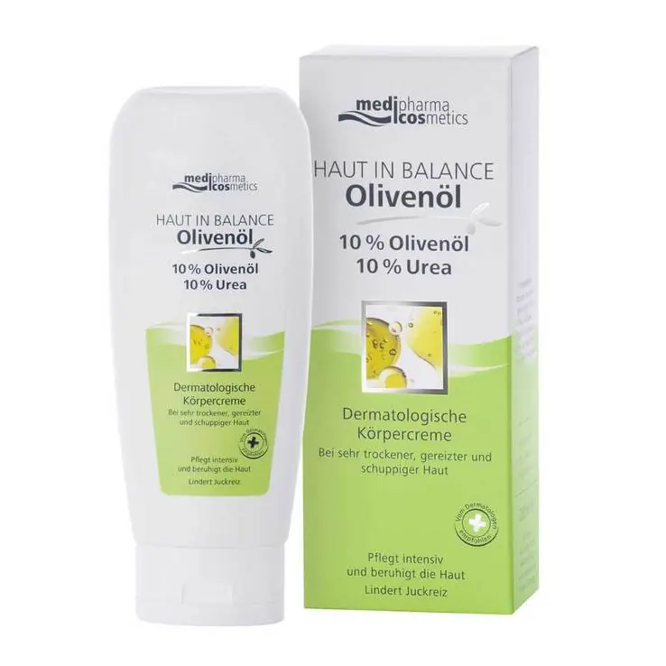 Solange Der Vorrat Reicht Haut in Balance Olivenöl Körpercreme 10%, 200 ml